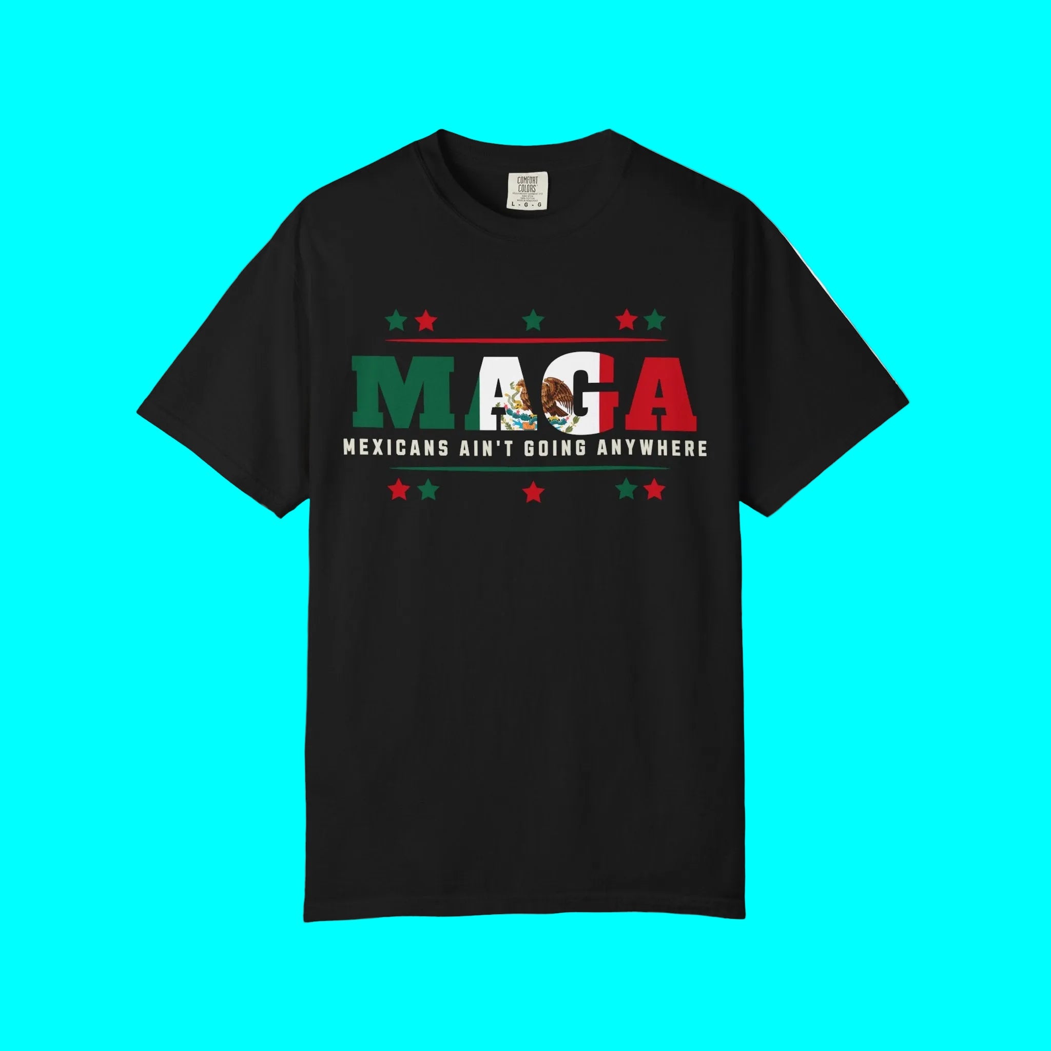 Mexicans Ain't Going Anywhere T-shirt | Latino Funny Viral Tees | 3 Colors