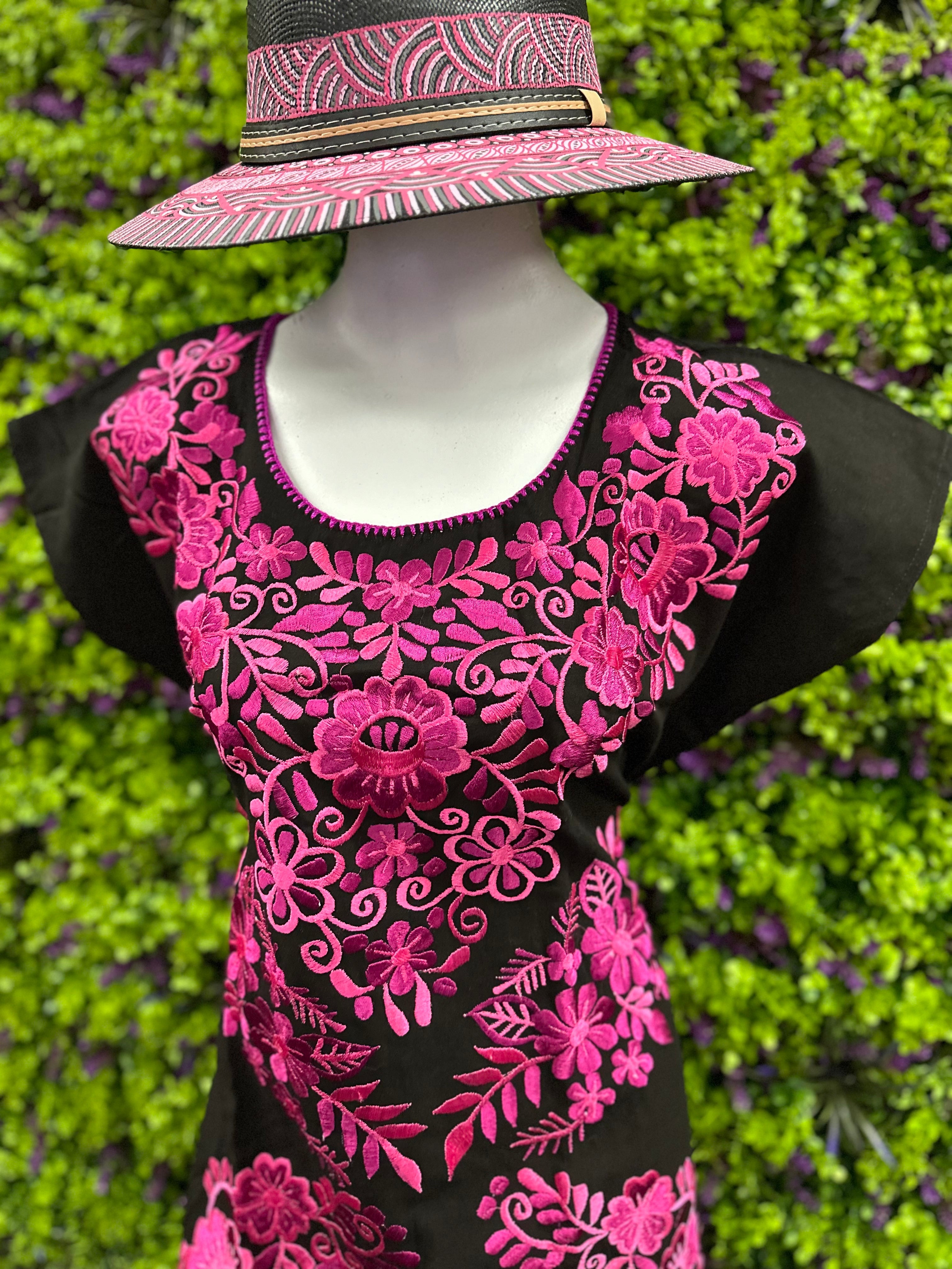 Susana Embroidered Mini Dress