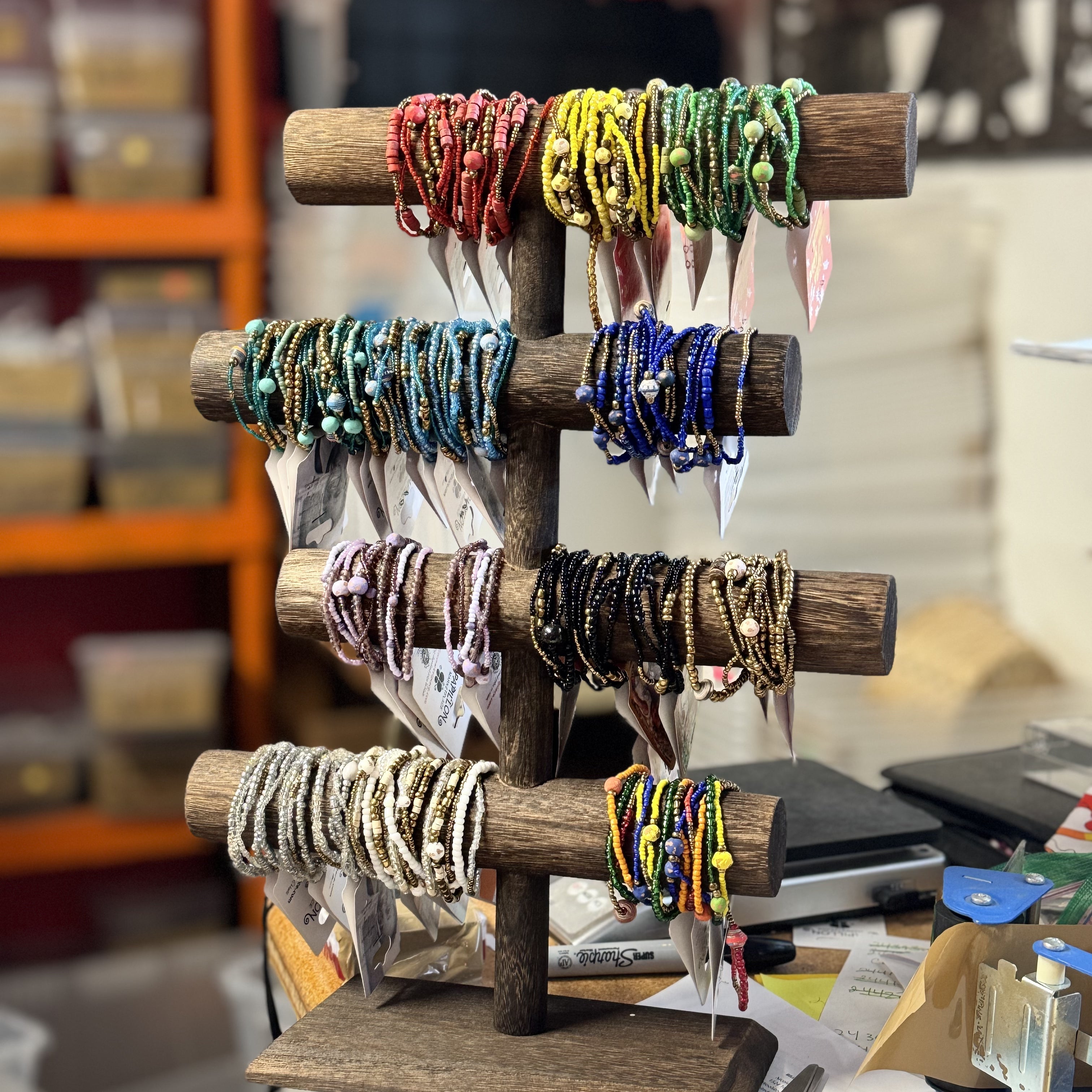 Loaded Stacker Bracelet Display  (37 Stacker Sets)