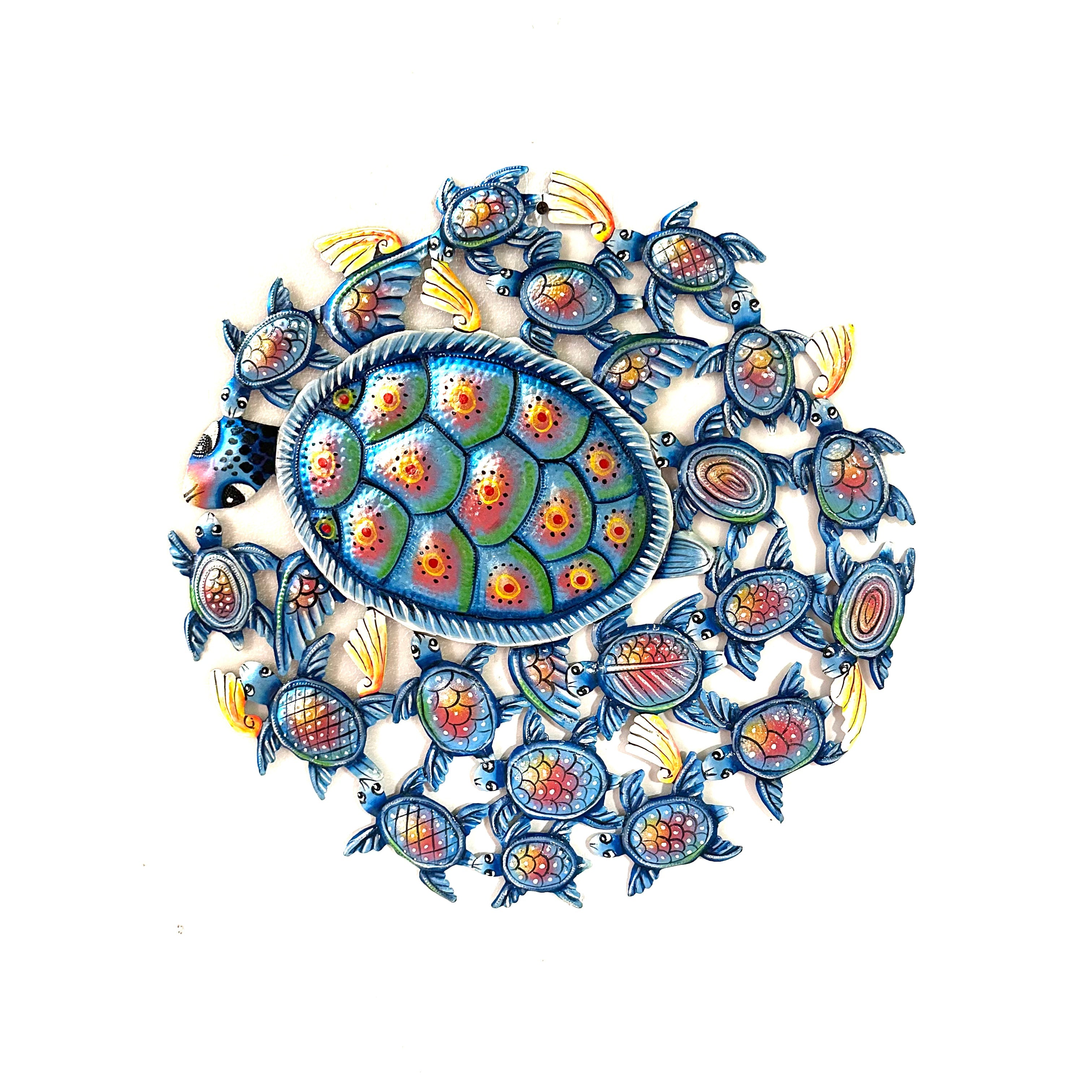 Mama Turtle - Blue