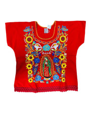 Guadalupe with Sunflowers Top