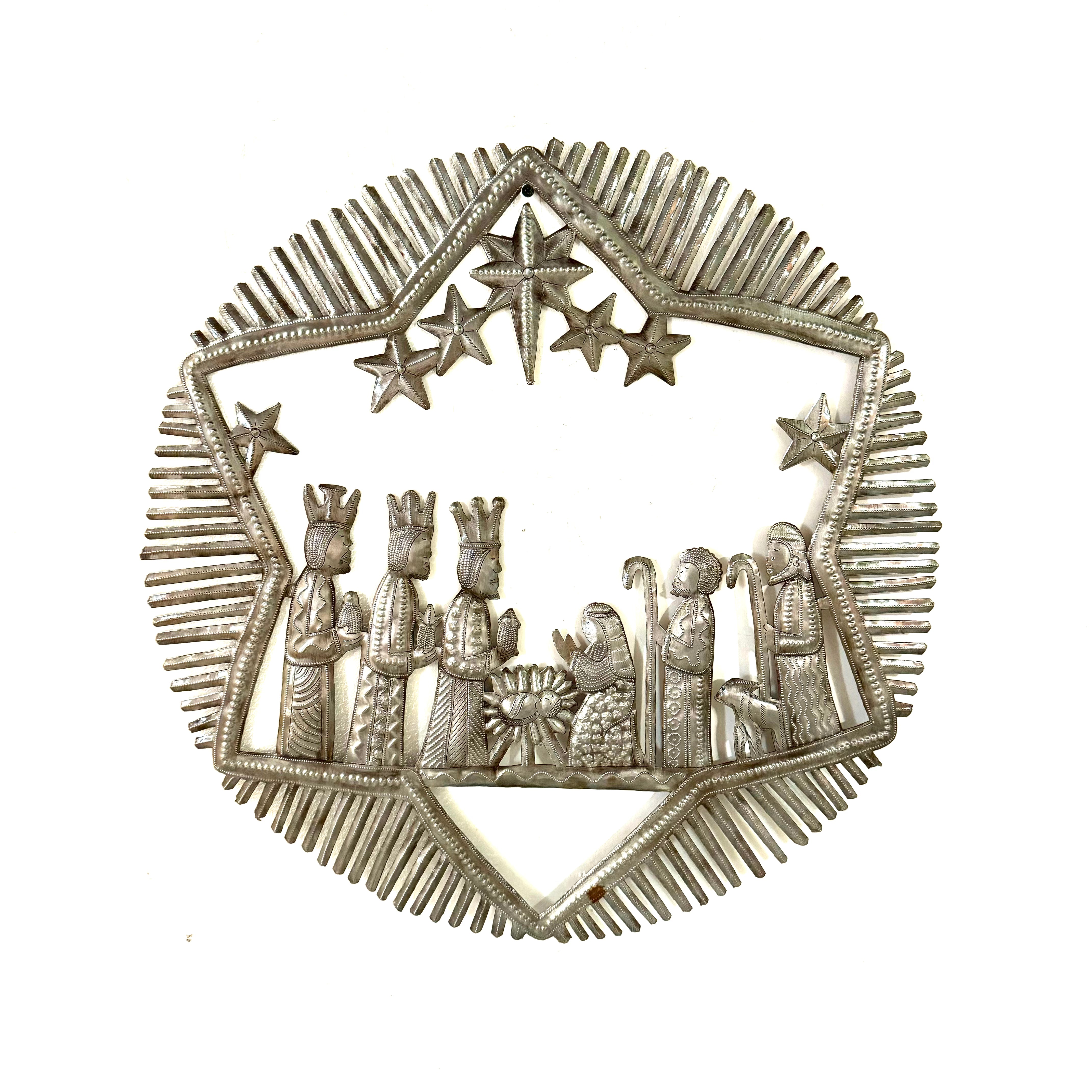 Shining Star Hanging Nativity