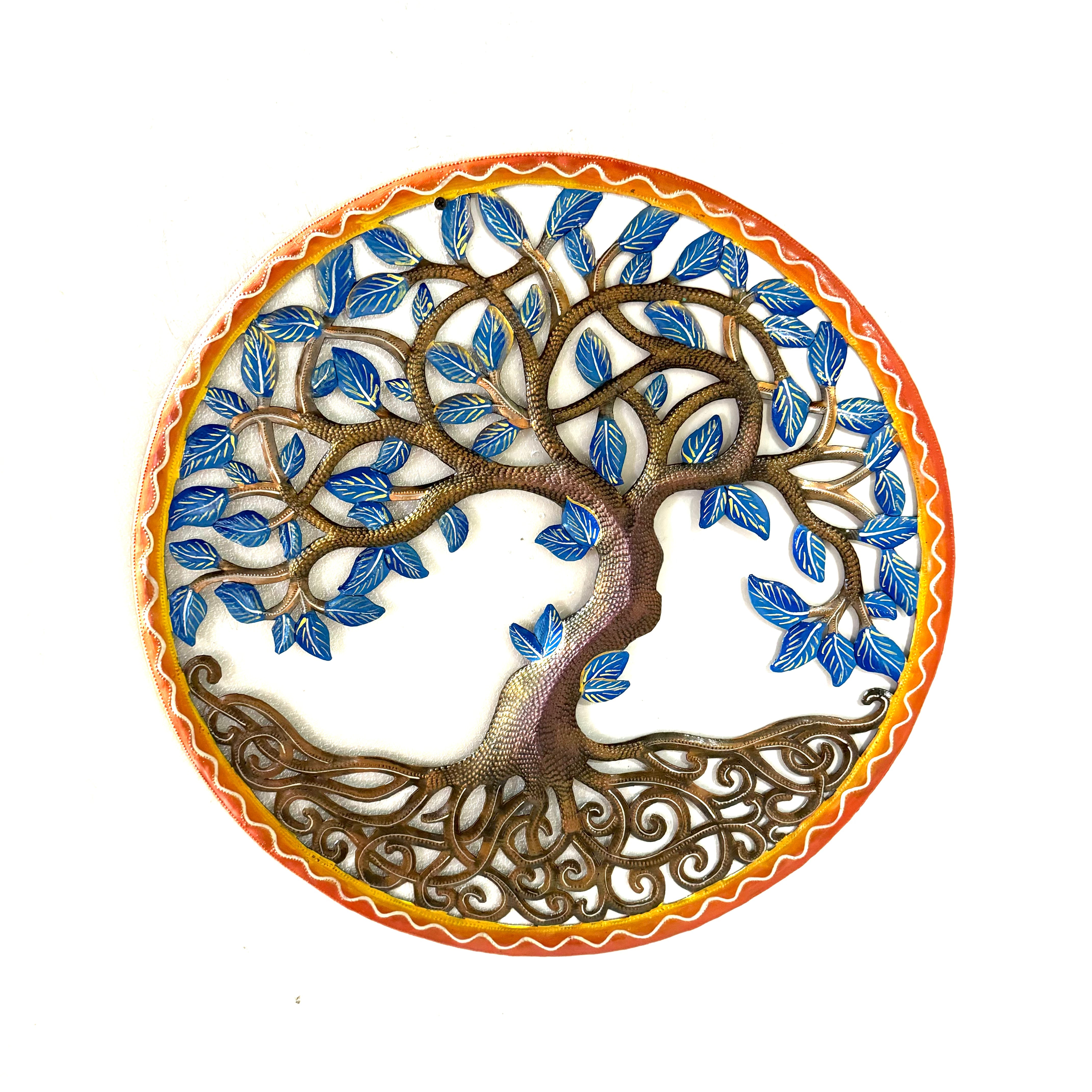 Orange and Indigo Tree of Life