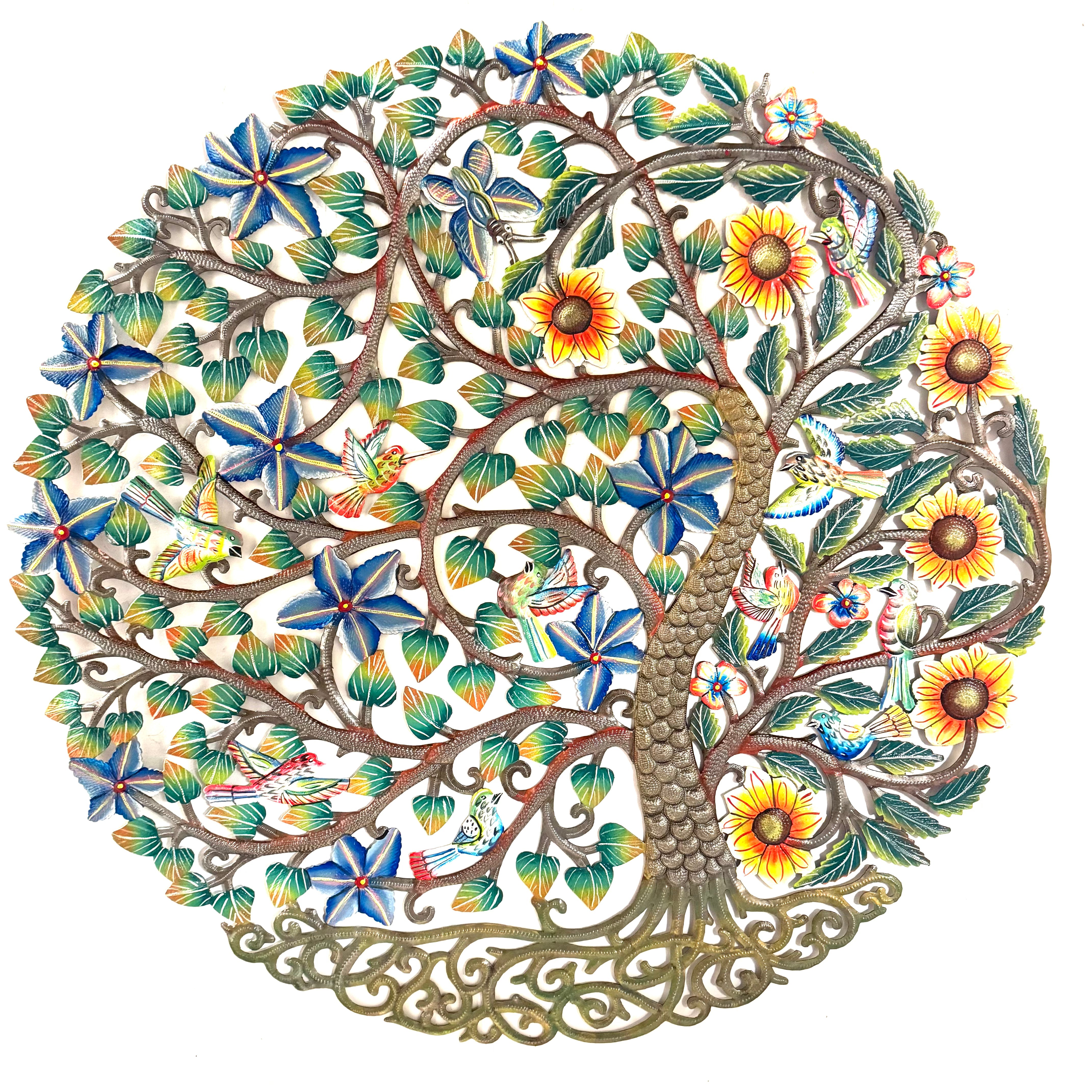 Jumbo Yellow Blue Tree of Life
