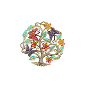 Medium Butterflies in the Tree