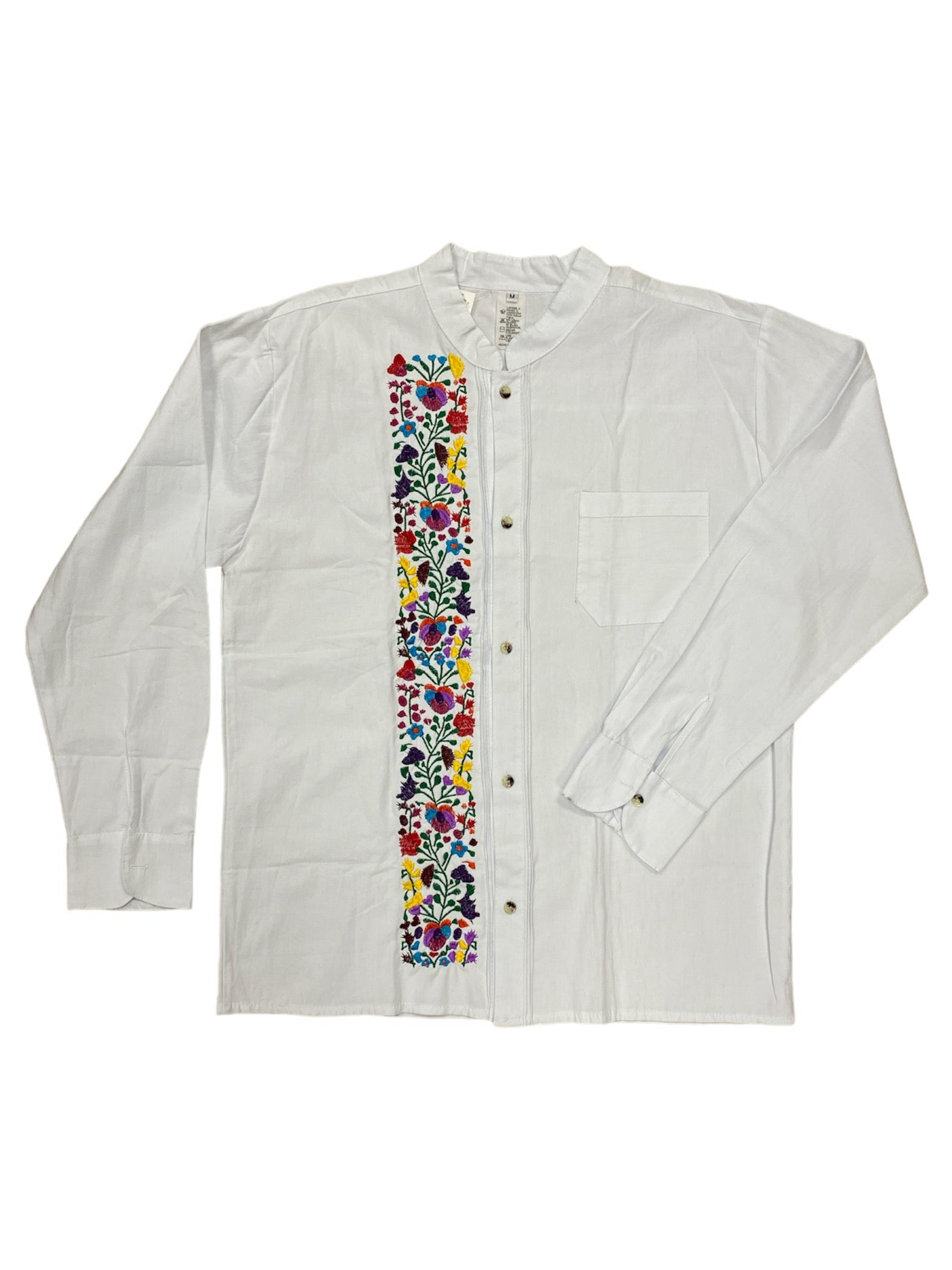 Men’s Guayabera Cancun White