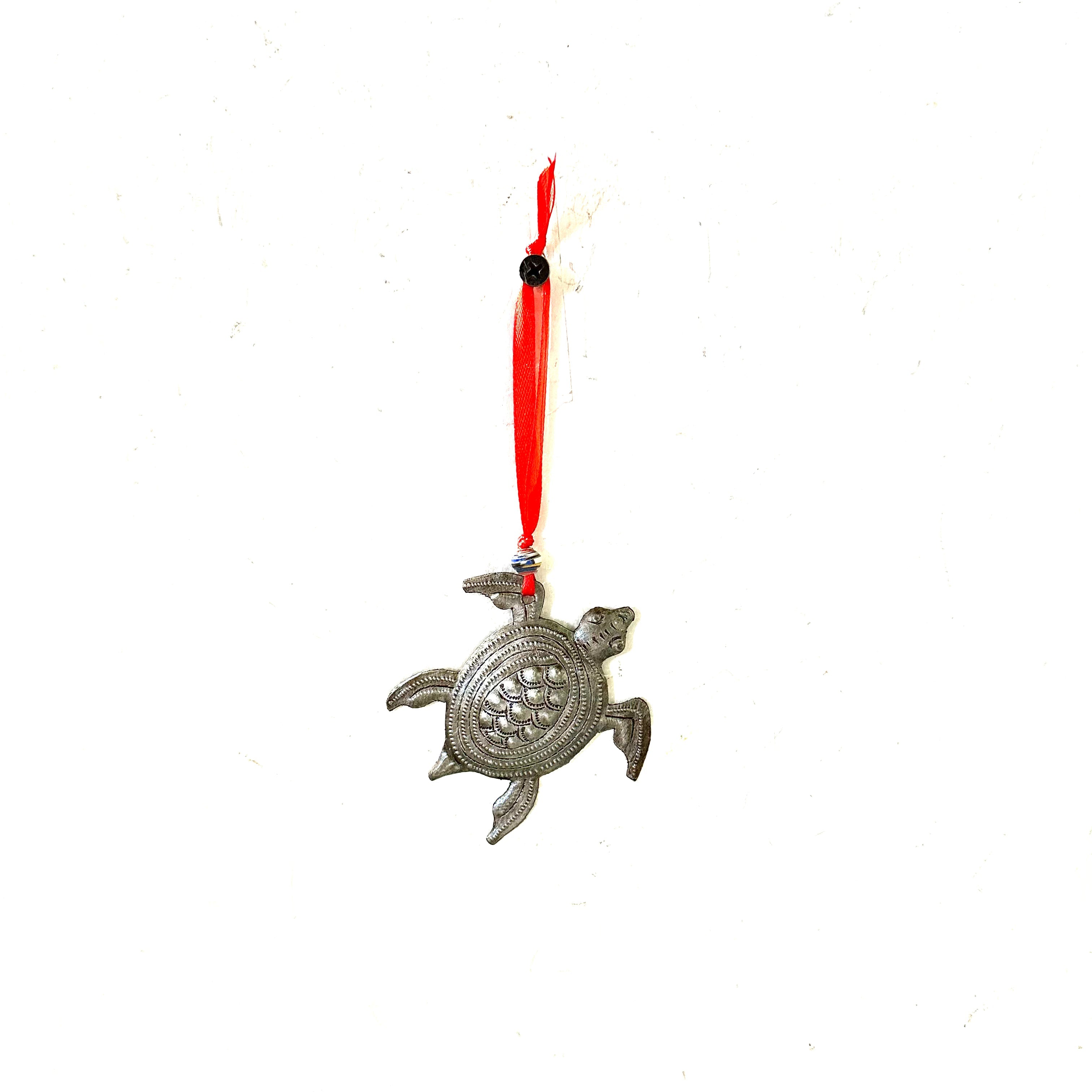 Steel Turtle Ornament