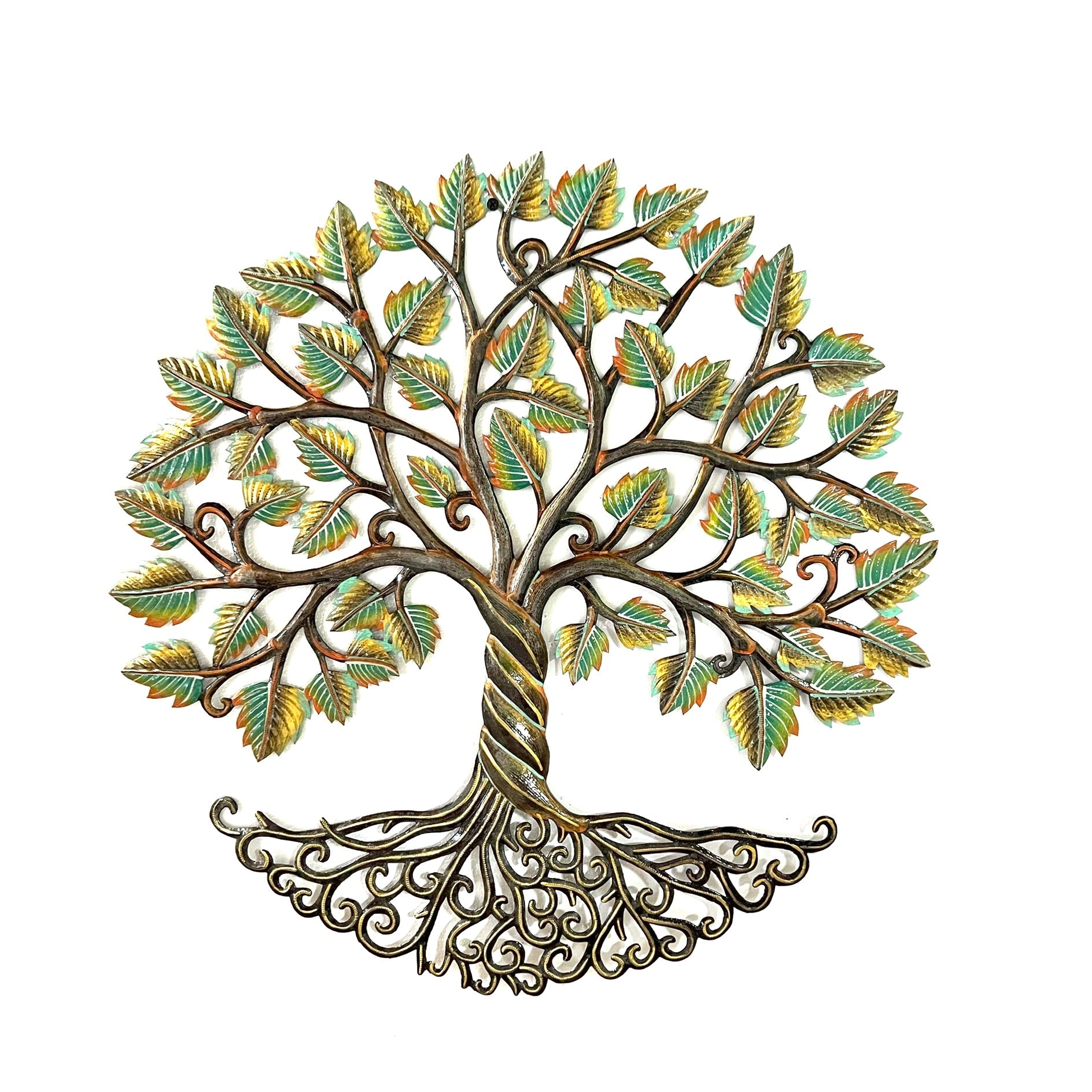 Gold and Green Tree of Life