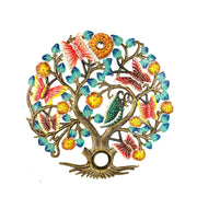 Oil Drum Top Butterflies In Tree