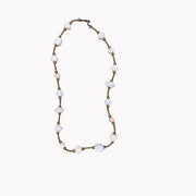 Haitian Signature Necklace - White