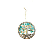 Tree of Life Tree Ornament- Turquoise