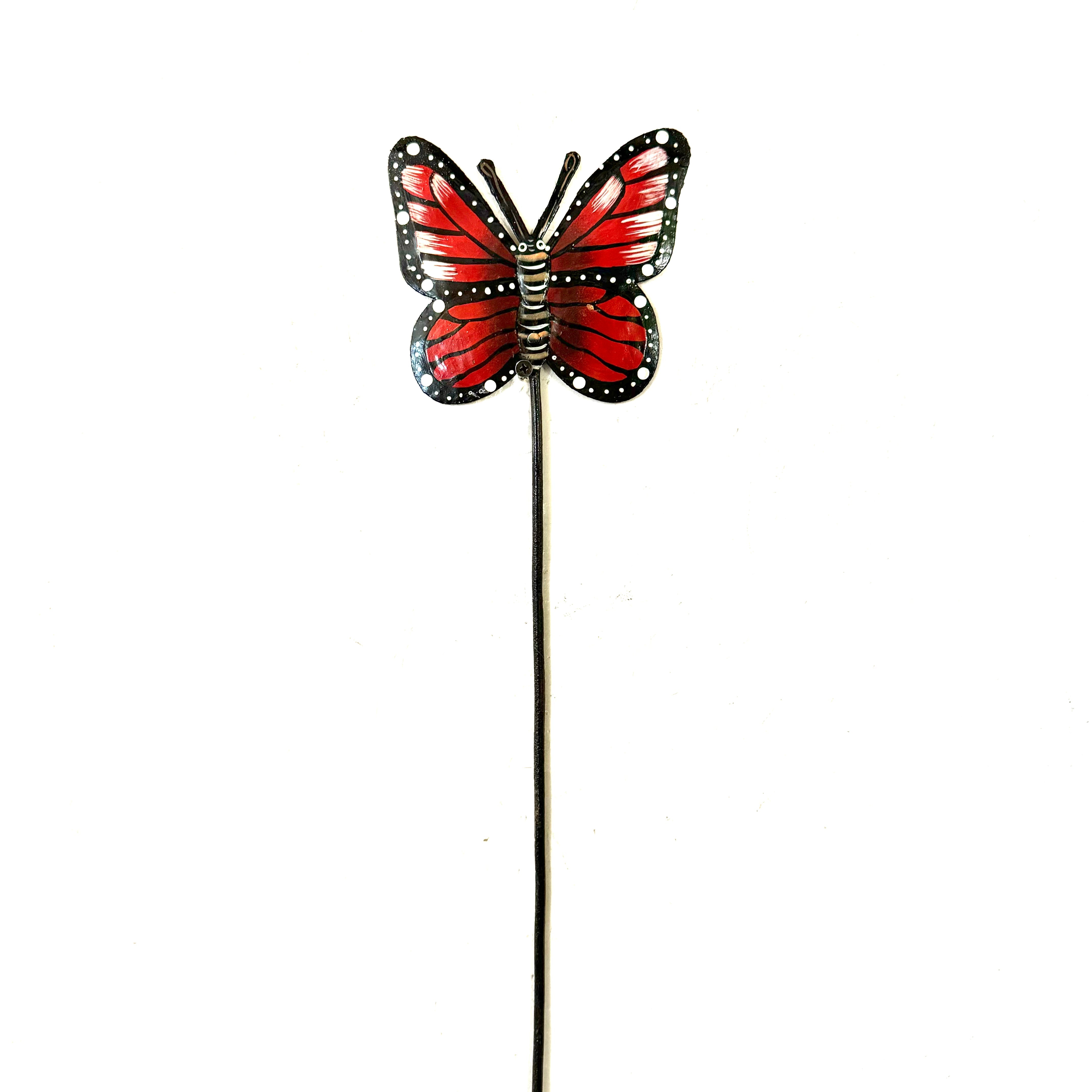 Espwa Red Butterfly Garden Stake