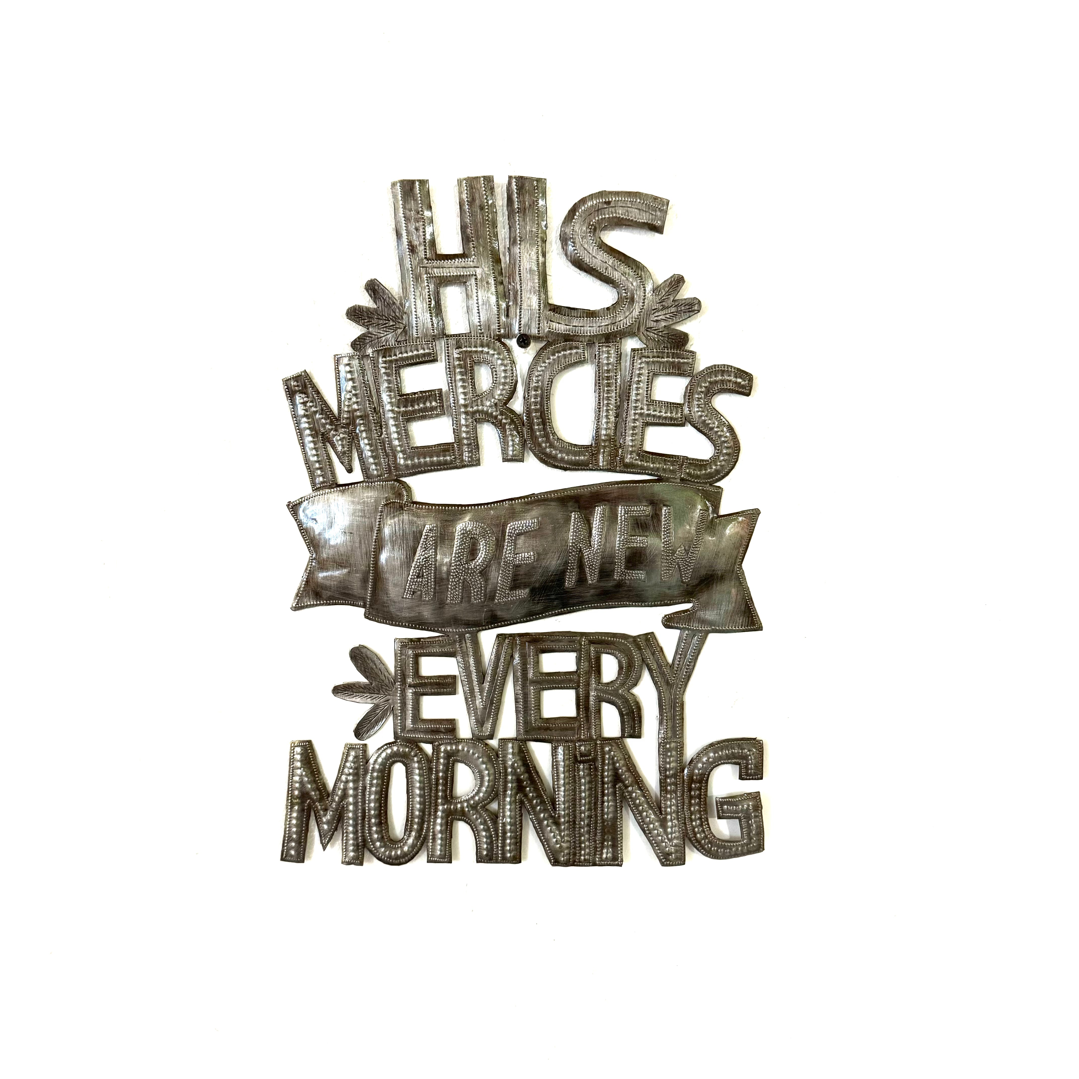 His Mercies are New