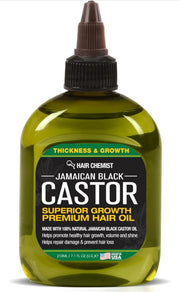 Hair Chemist Jamaican Black Castor Oil Scalp Stimulator Hair Grow Volume &Shine 7.1fl.oz 210ml