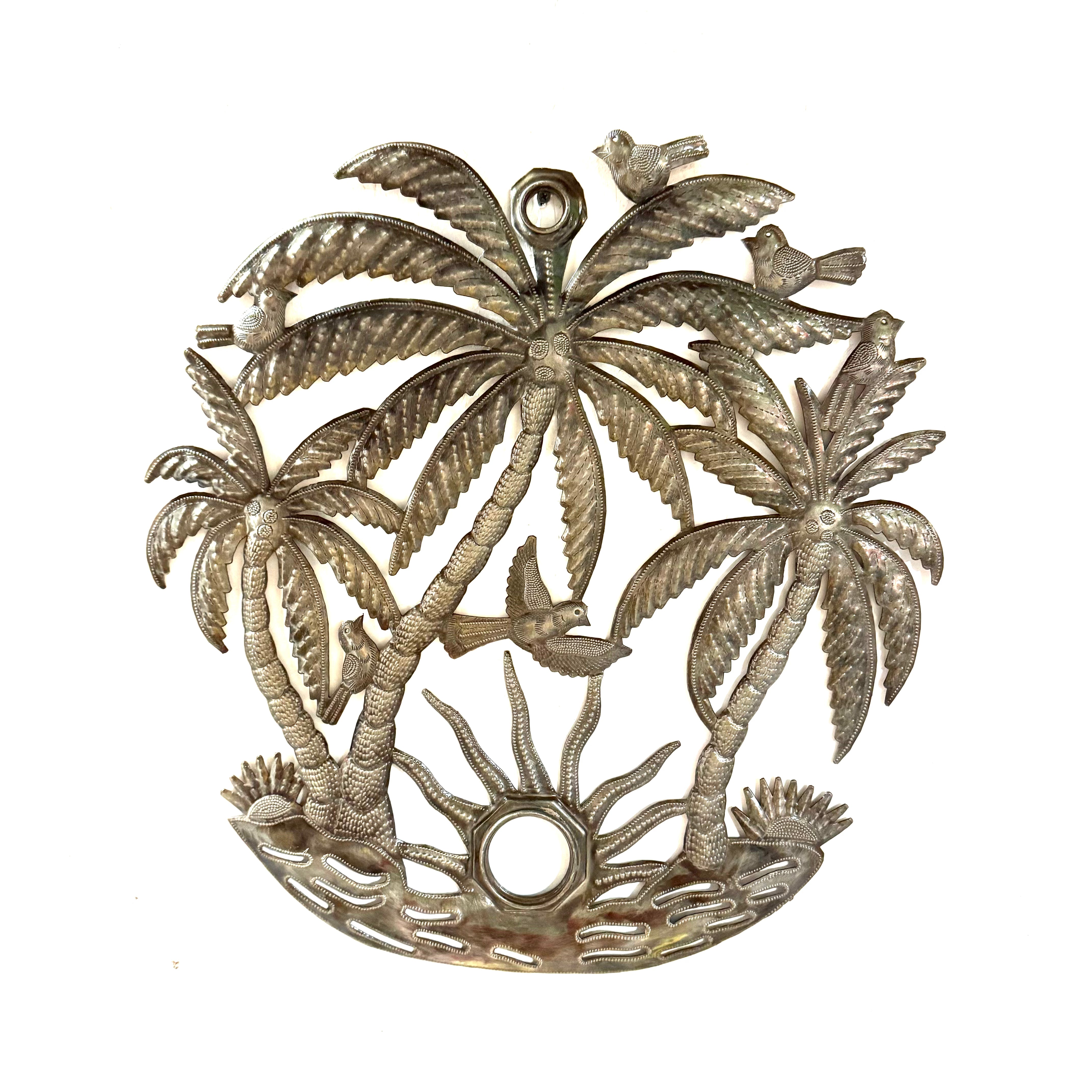 Palm Trees Oil Drum Top