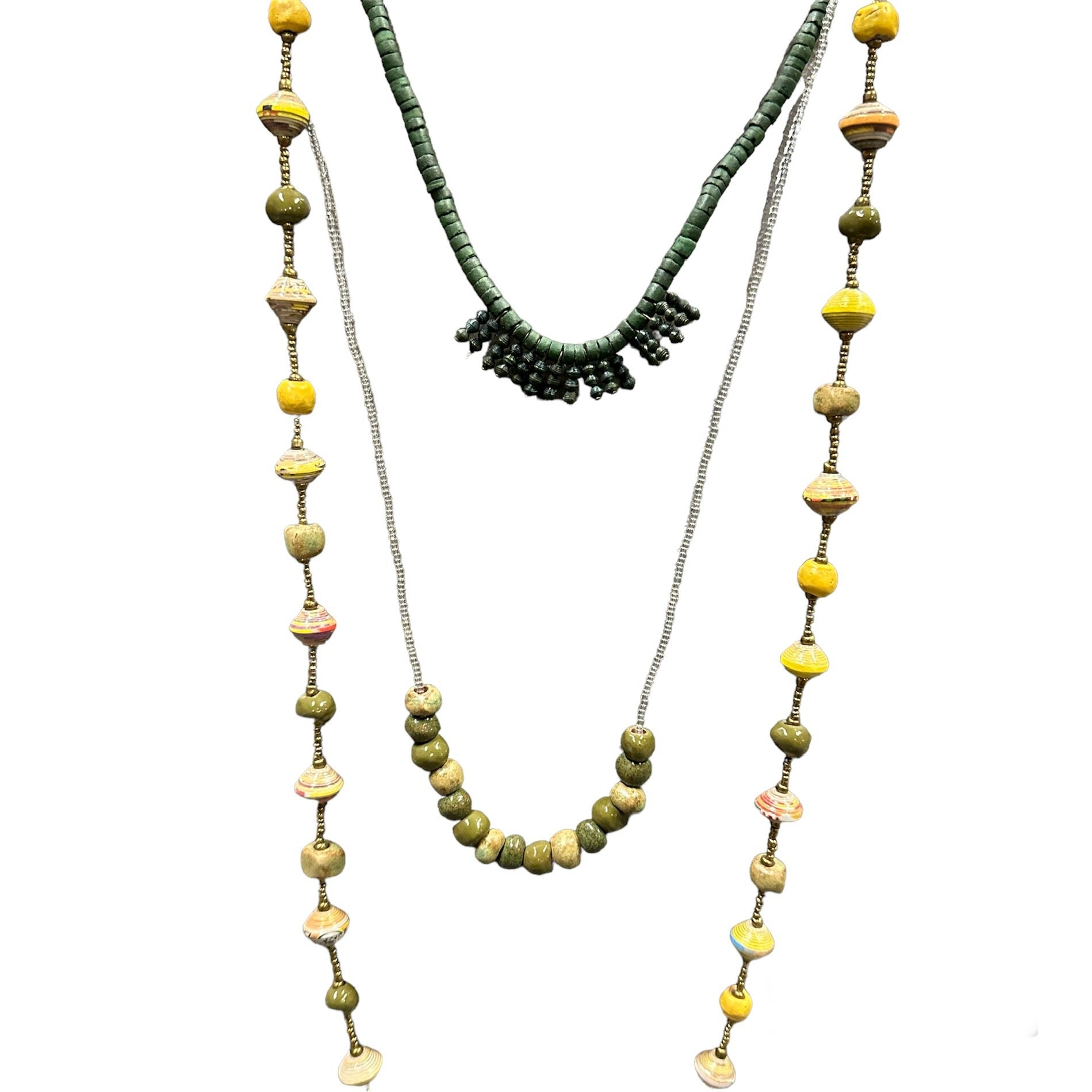 Necklace Trio- Mother Earth