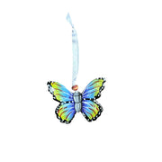 Butterfly Ornament - Lime/ Lavender