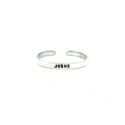 Inspirational Aluminum Cuff- Jesus
