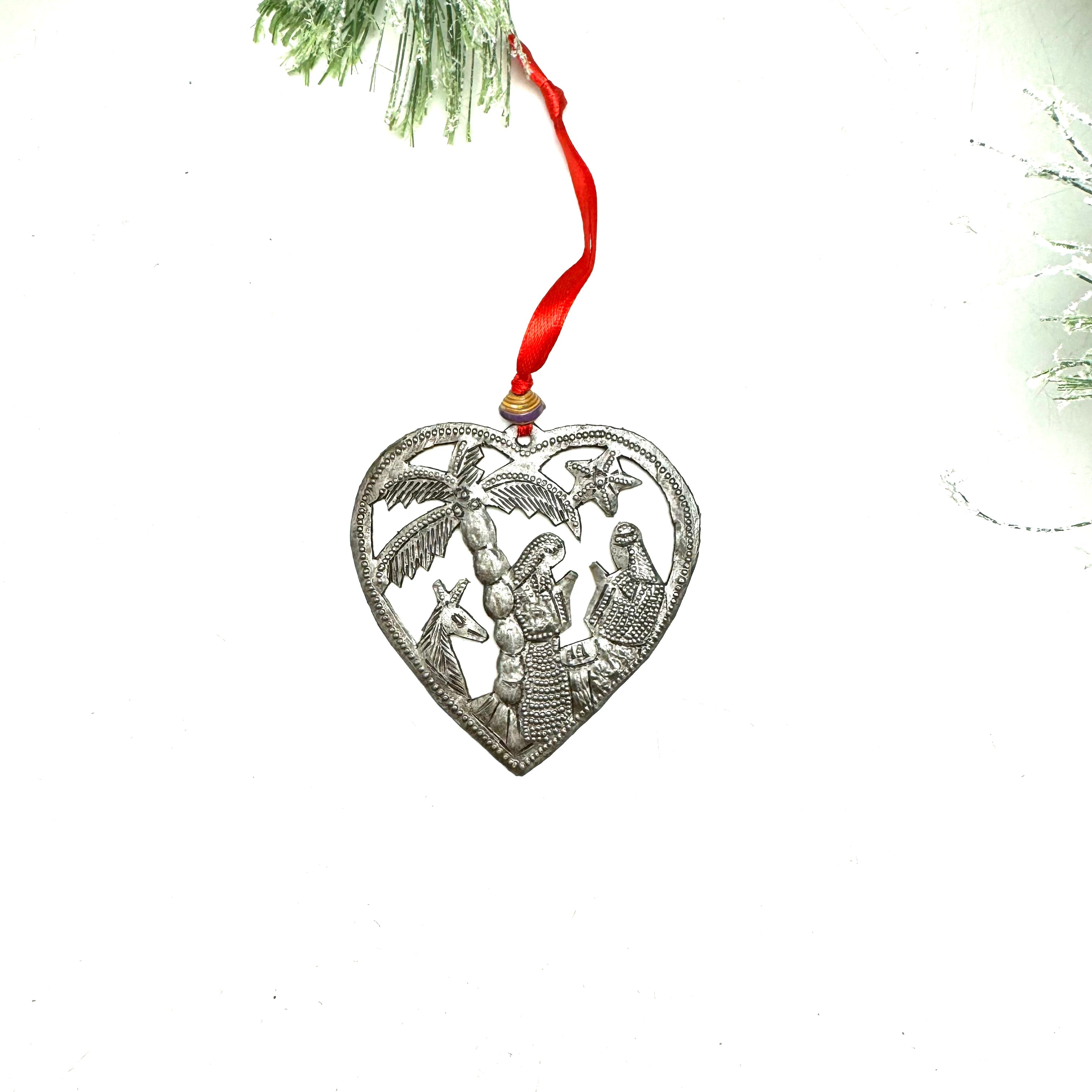 All for Love Nativity Ornament