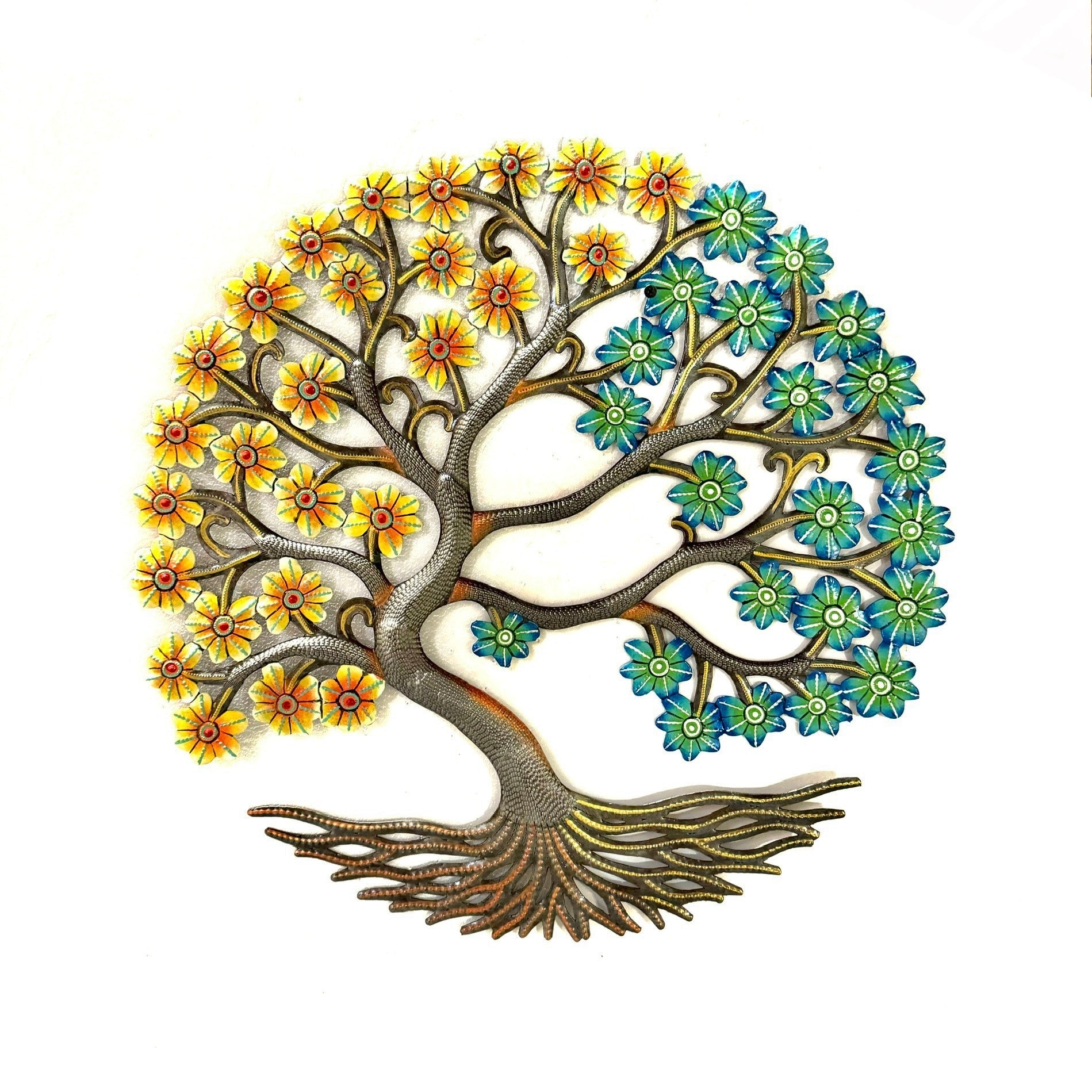 Yellow- Turquoise Tree of Life