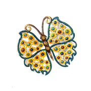Yellow Daisy Butterfly
