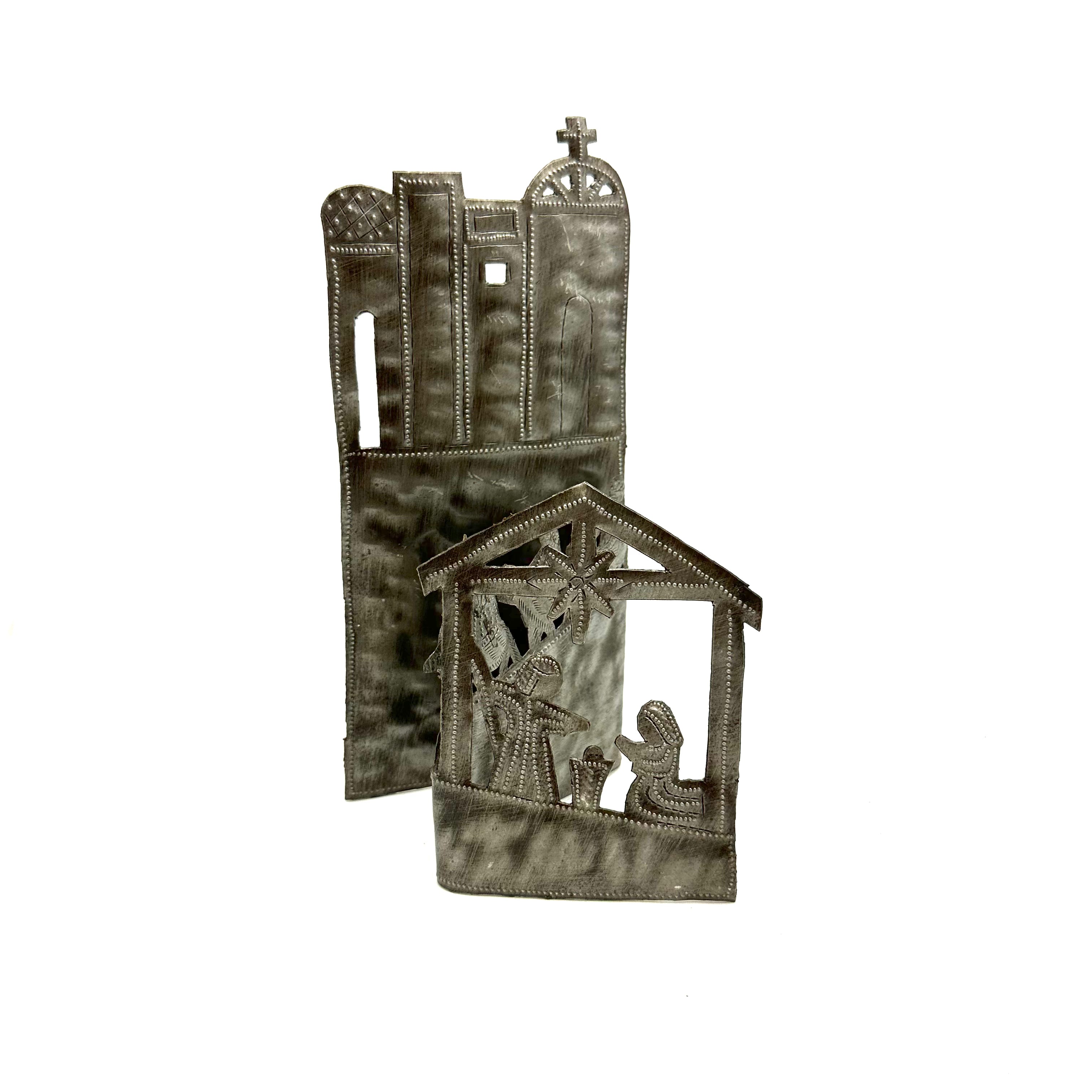 Zig Zag From the City Standing Nativity