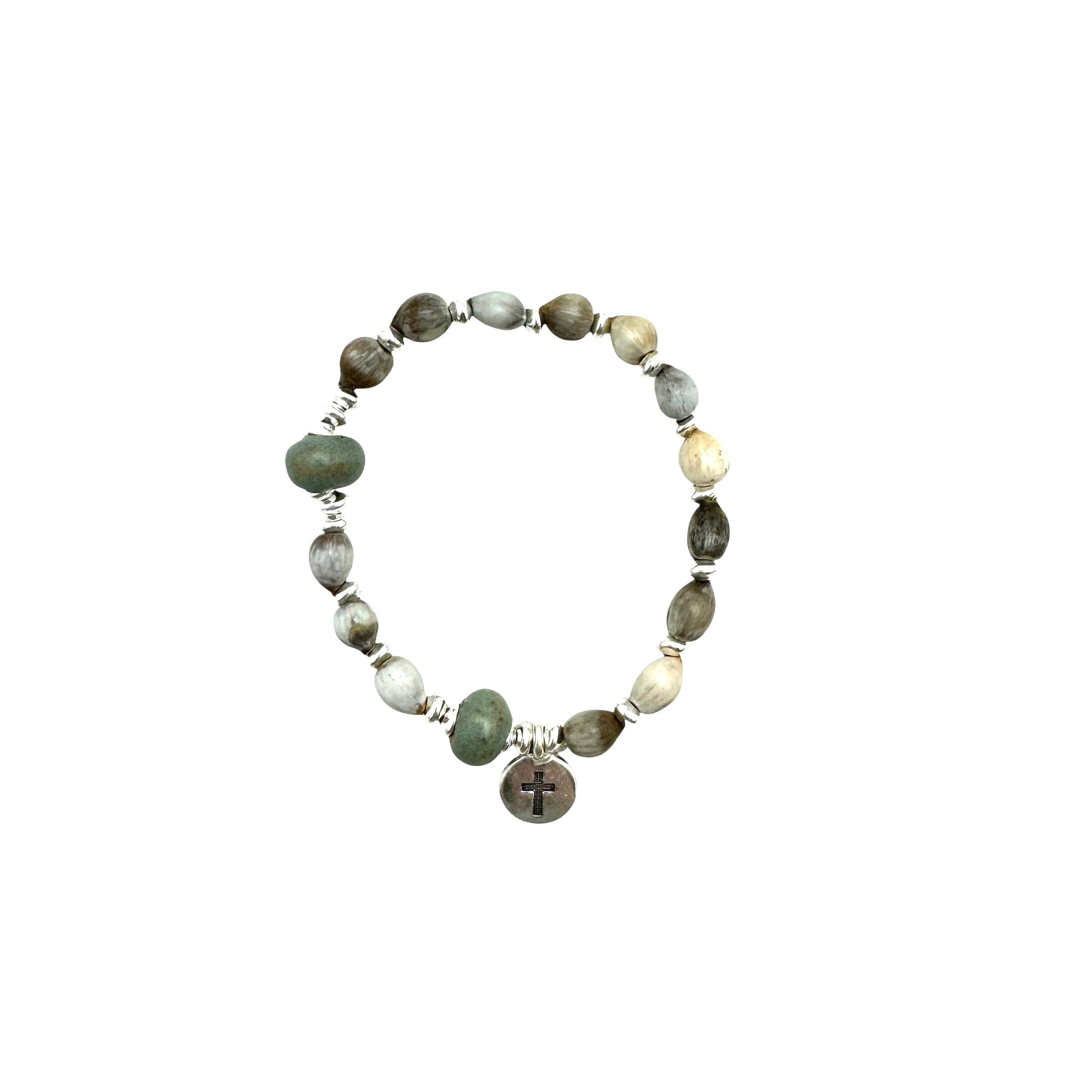 Prayer Bracelet- Eggshell