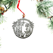 Two Palms Nativity Ornament