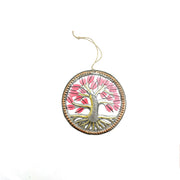 Tree of Life Tree Ornament- Pink