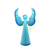 Light Blue Large Standing Angel