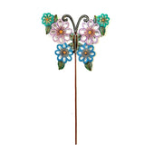 Butterfly Garden Stake- Flowers 2