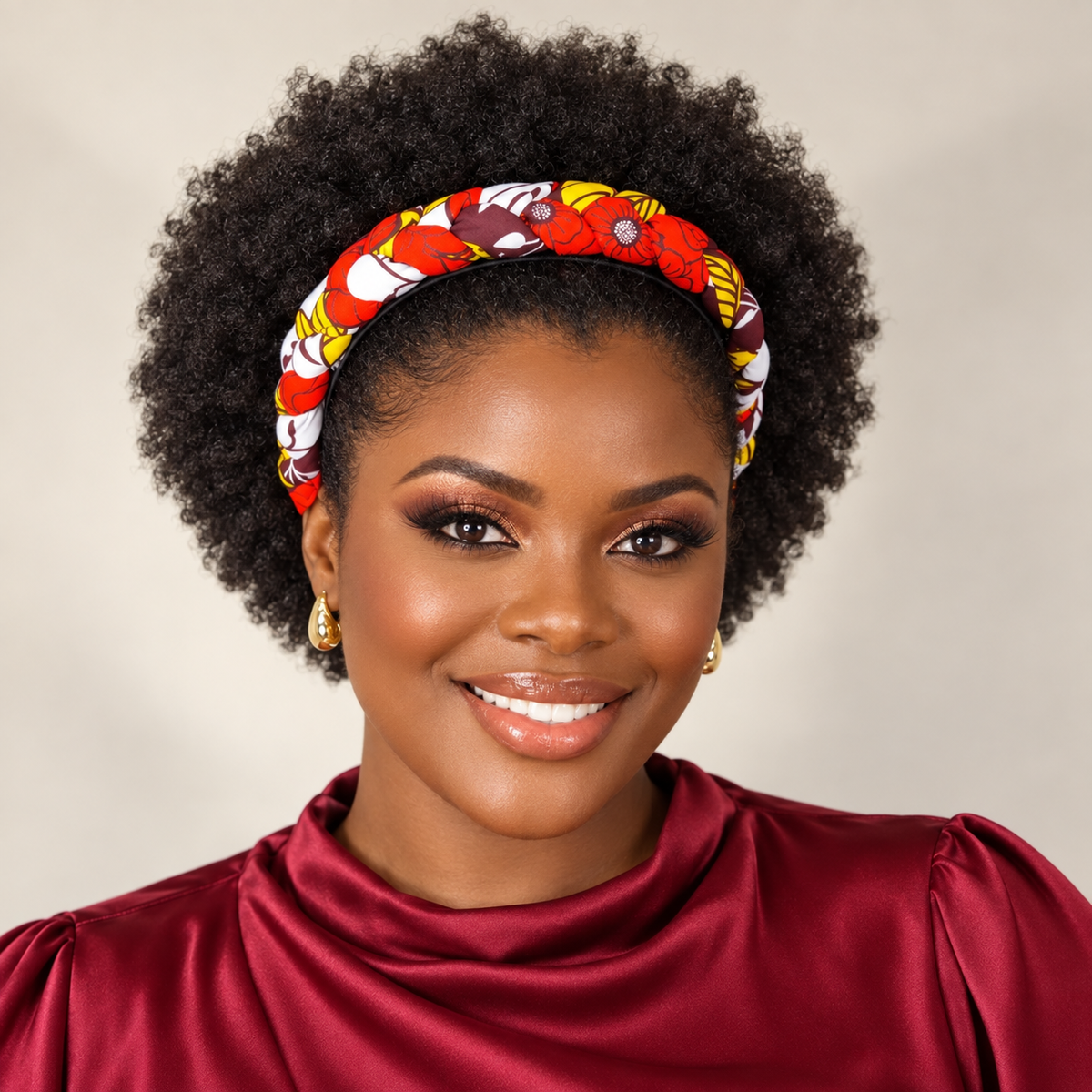 Nakito Padded Ankara Headband