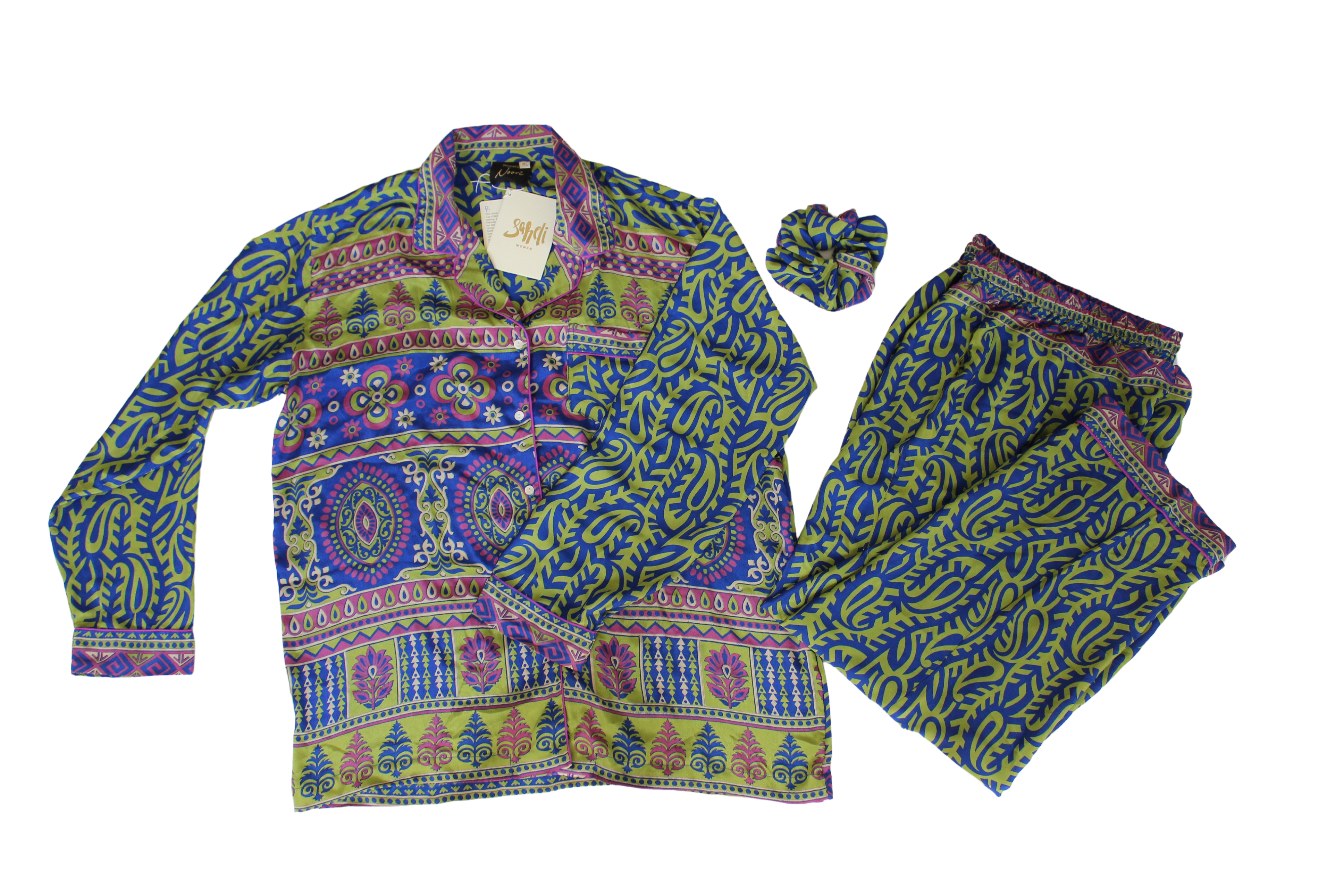 Upcycled Sari Loungewear Sets-M/L