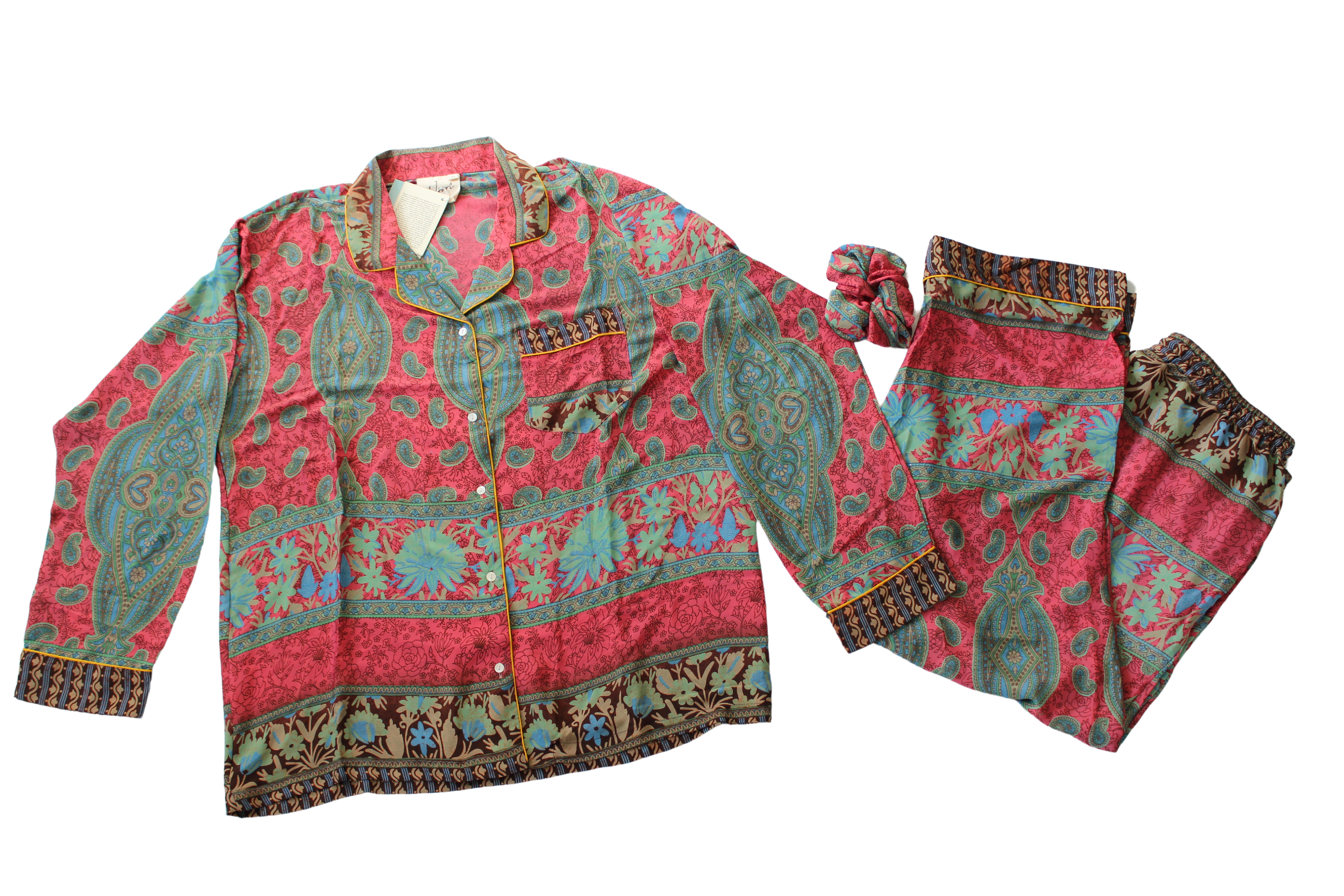 Upcycled Sari Loungewear Sets-XL