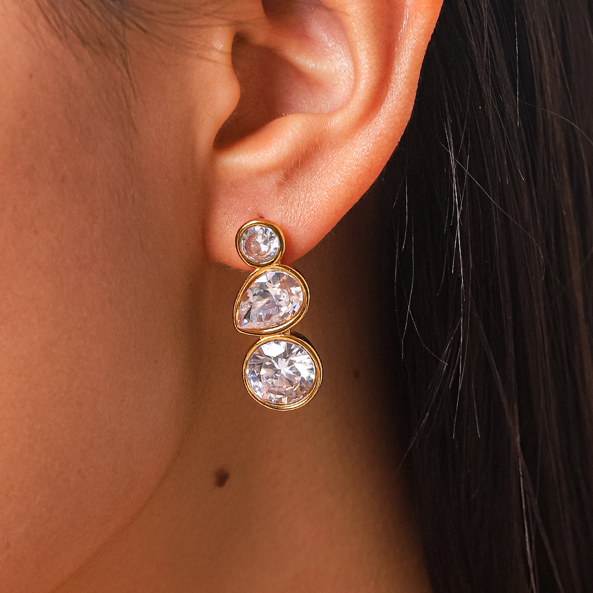 Cascade Drop Earrings