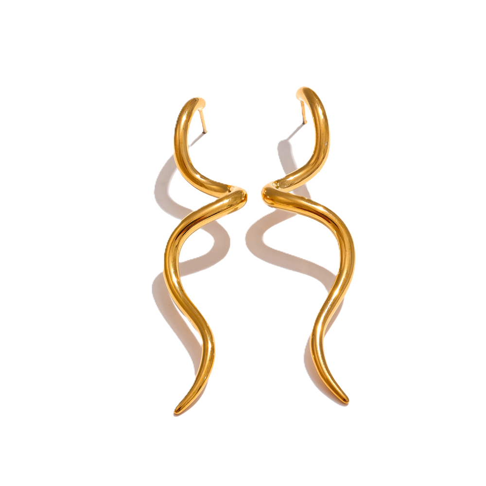 Loose Wave Earrings