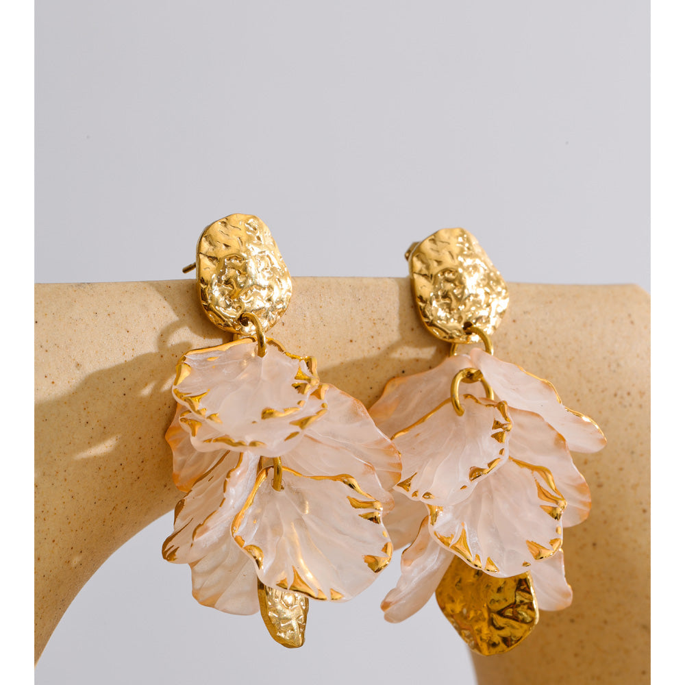 Flower Petal Earrings