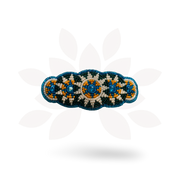 Andrea Seed Bead Boho Hair Barrette - Guatemala