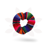 Hacienda Striped Multicolor Scrunchie - Guatemala