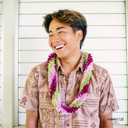 Spiral Orchid Lei (Multi-Color) (Color Varies)