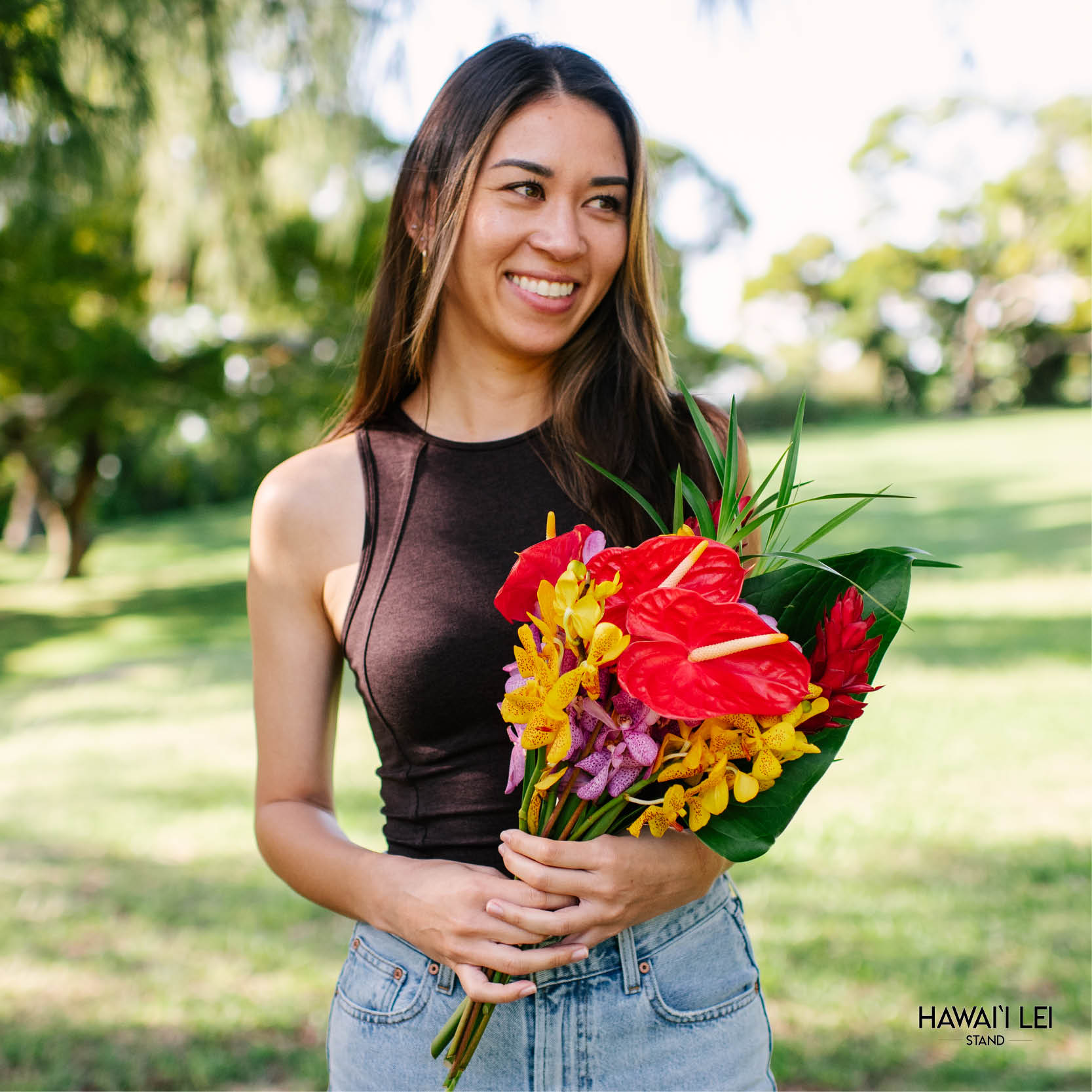 The Tropical Bouquet (Seasonal Flowers Vary)(Unavailable: May 13 - June 15)