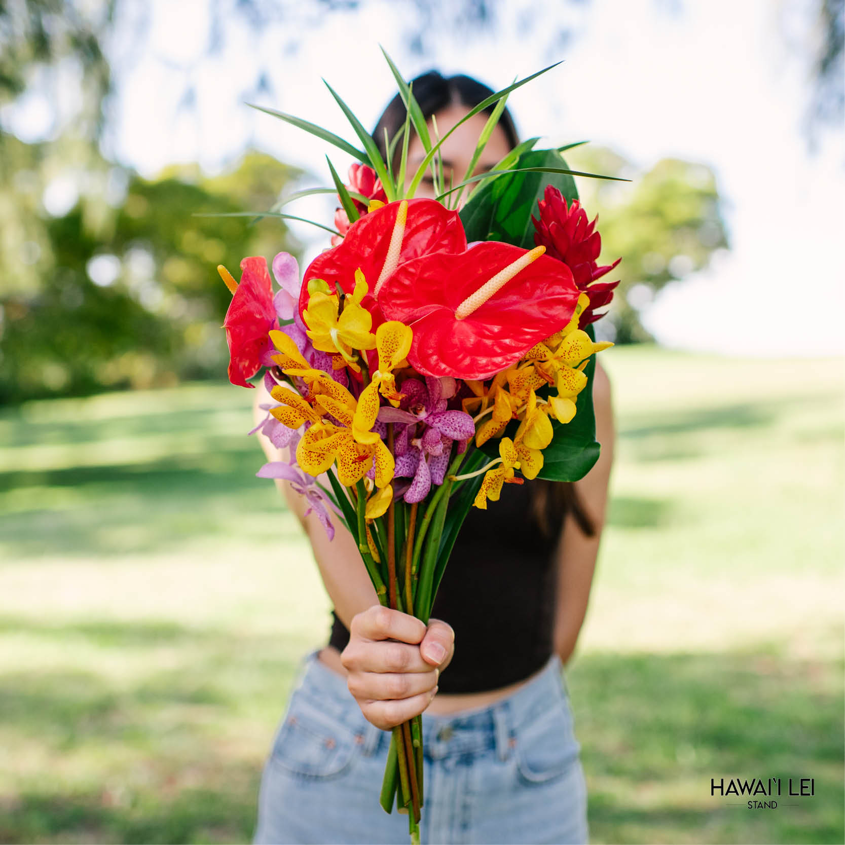 The Tropical Bouquet (Seasonal Flowers Vary)(Unavailable: May 13 - June 15)