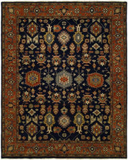 Indo-Heriz(6x9) navy/rust