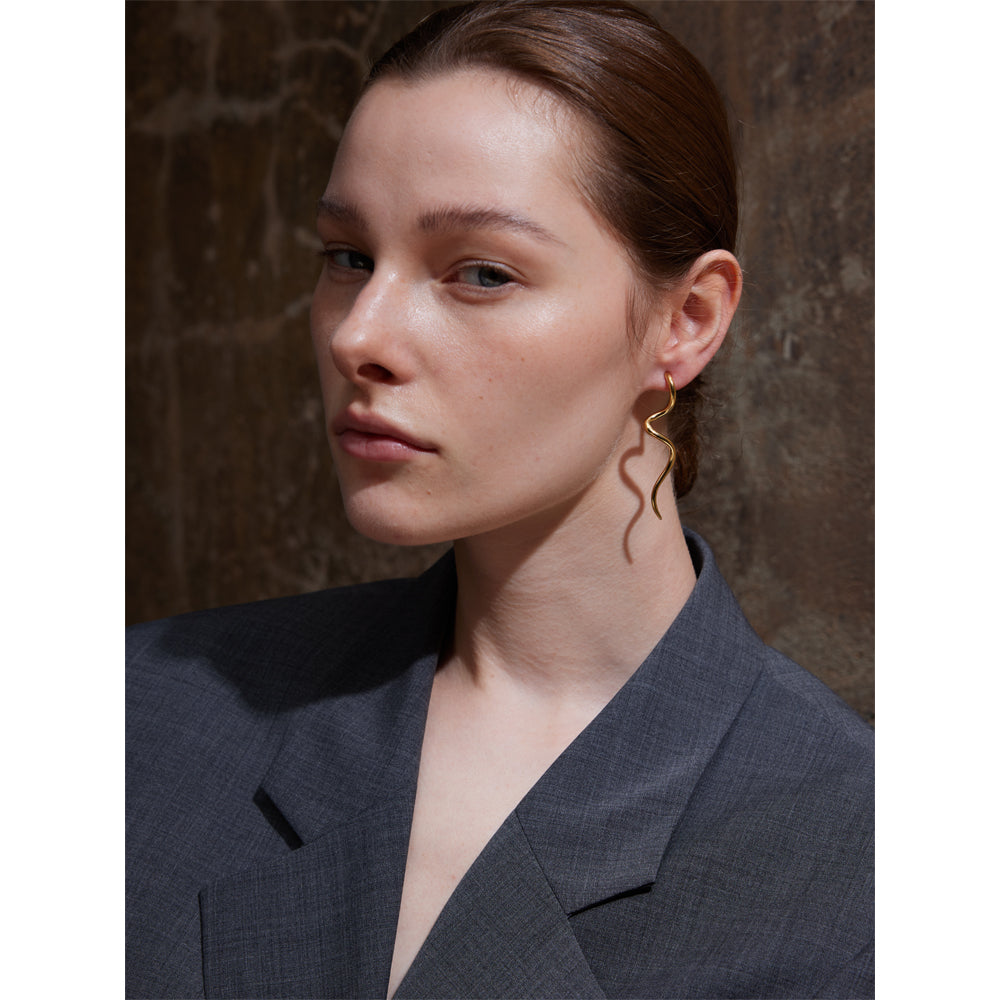 Loose Wave Earrings