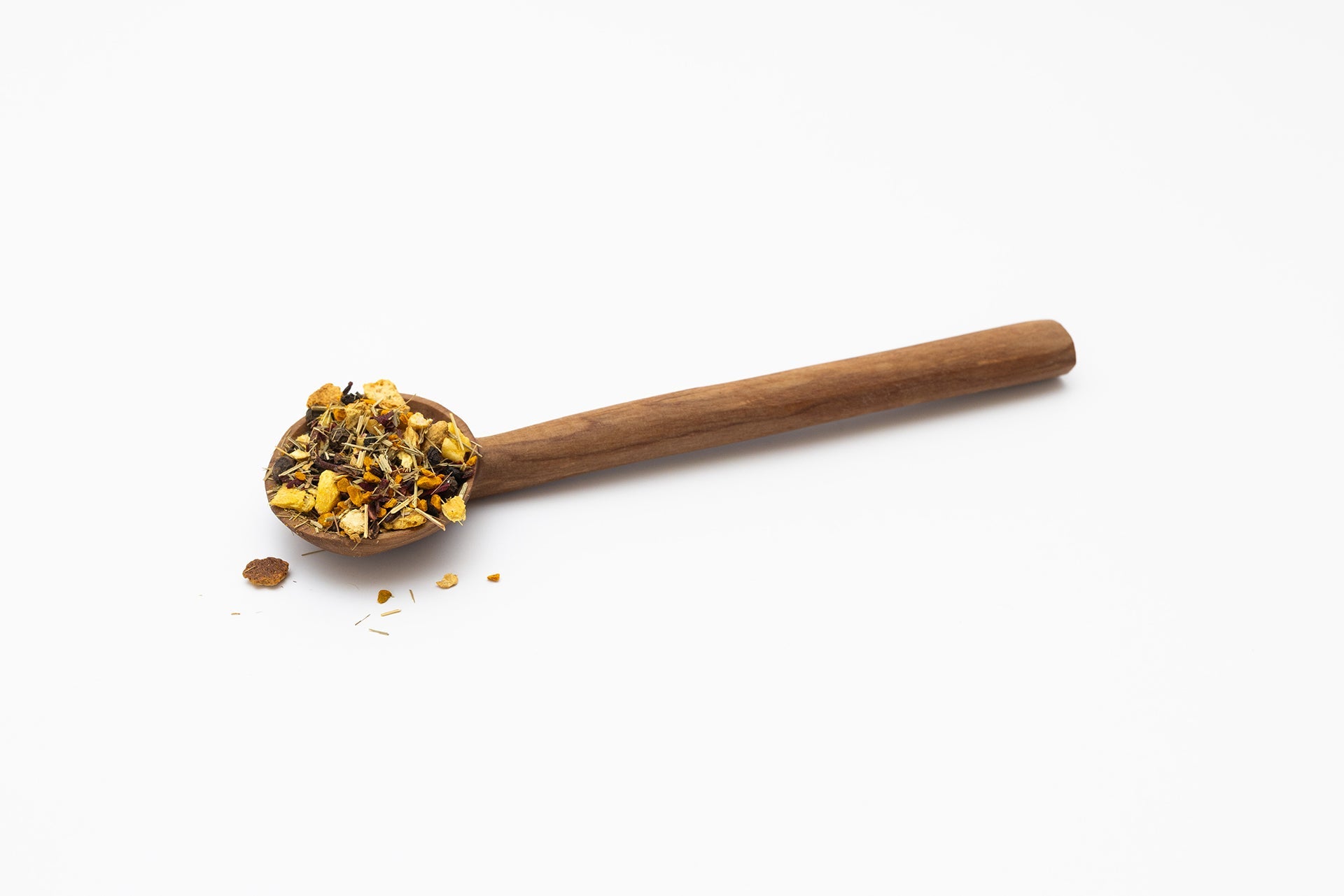 Handmade Plain Olive Wooden Spoon (Qty 1)