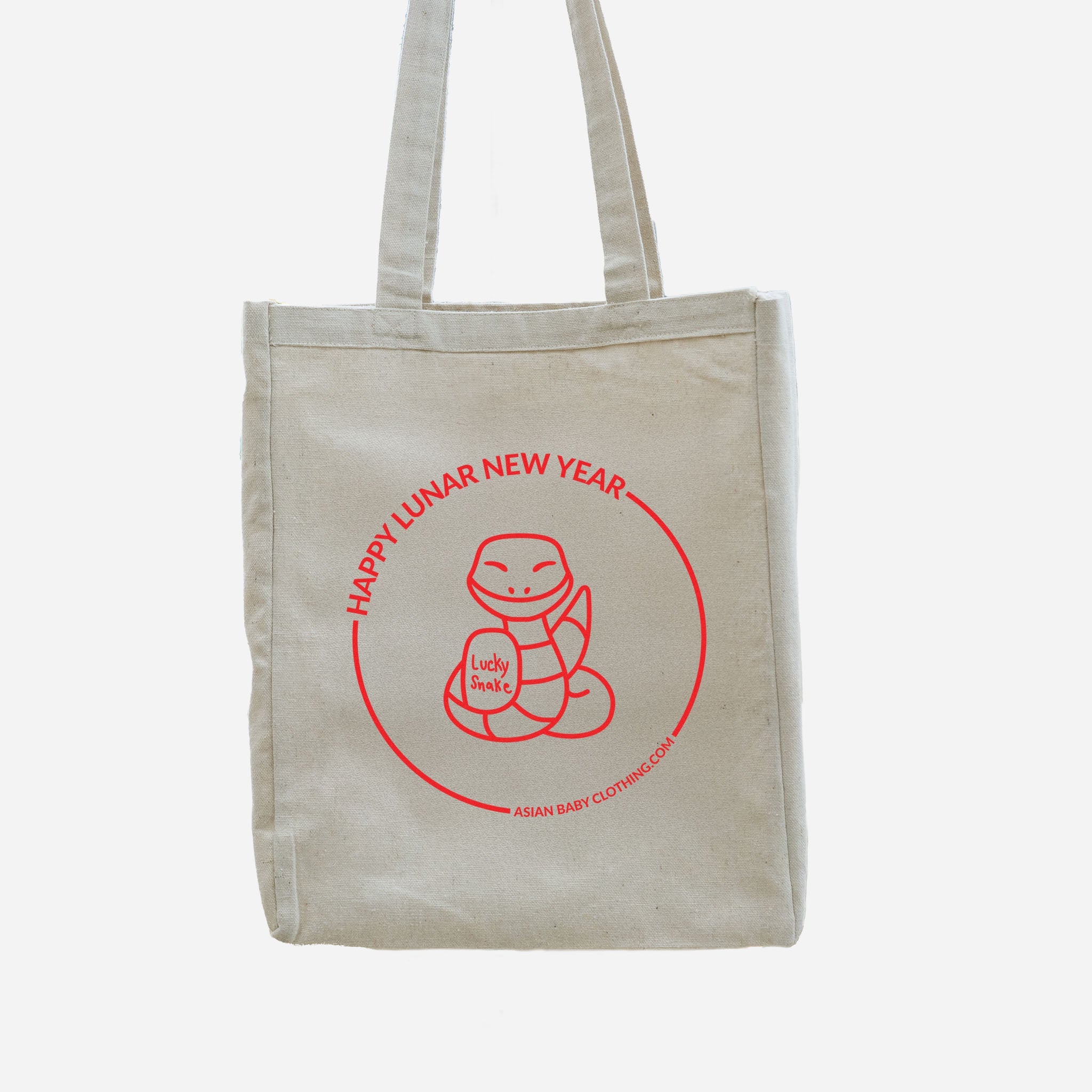 Lucky Snake Tote Bag [CUSTOMIZABLE]