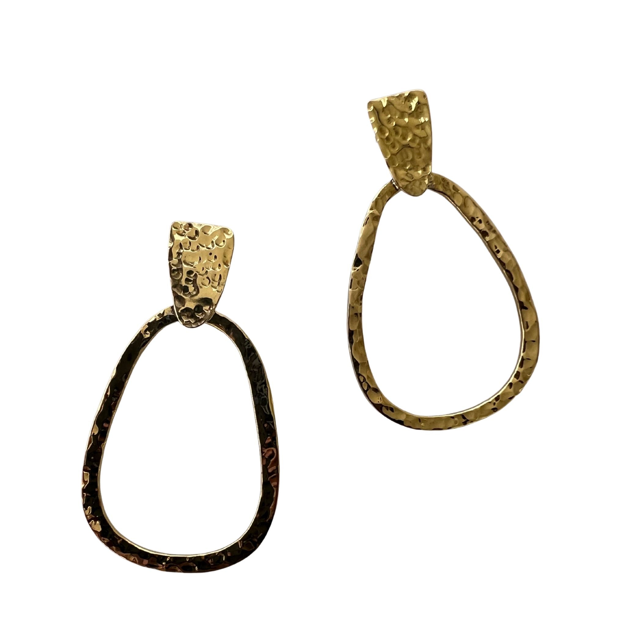 Hata Dangle Hoop Earrings for Women