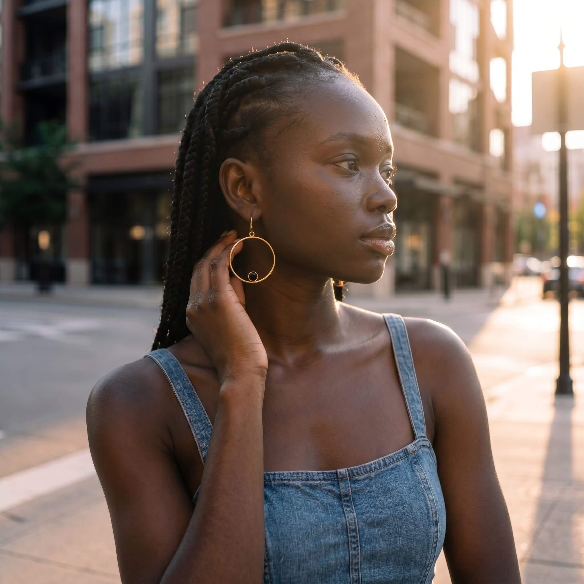 Lozi Hoop Earrings for Women