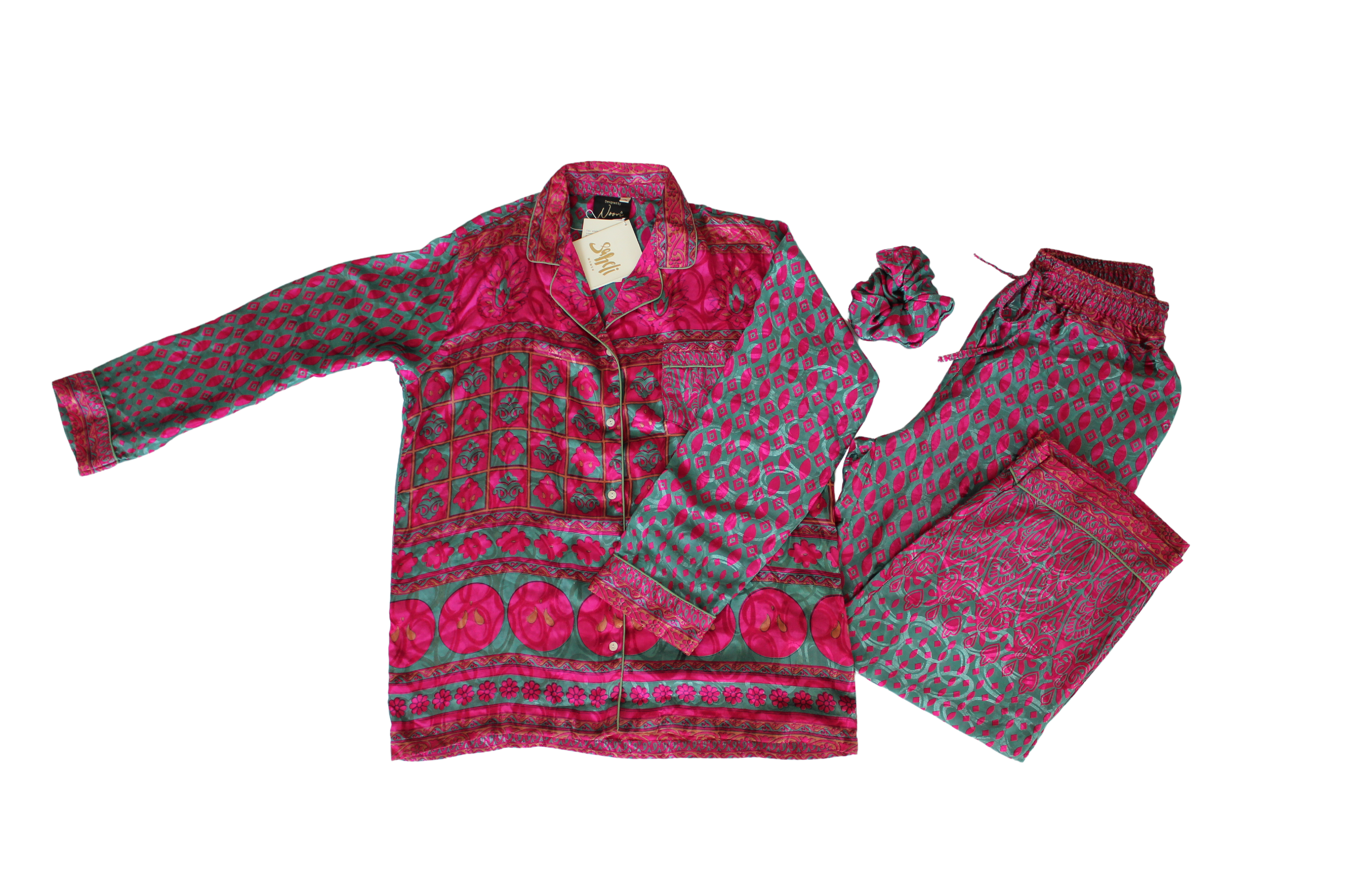 Upcycled Sari Loungewear Sets-XS/S