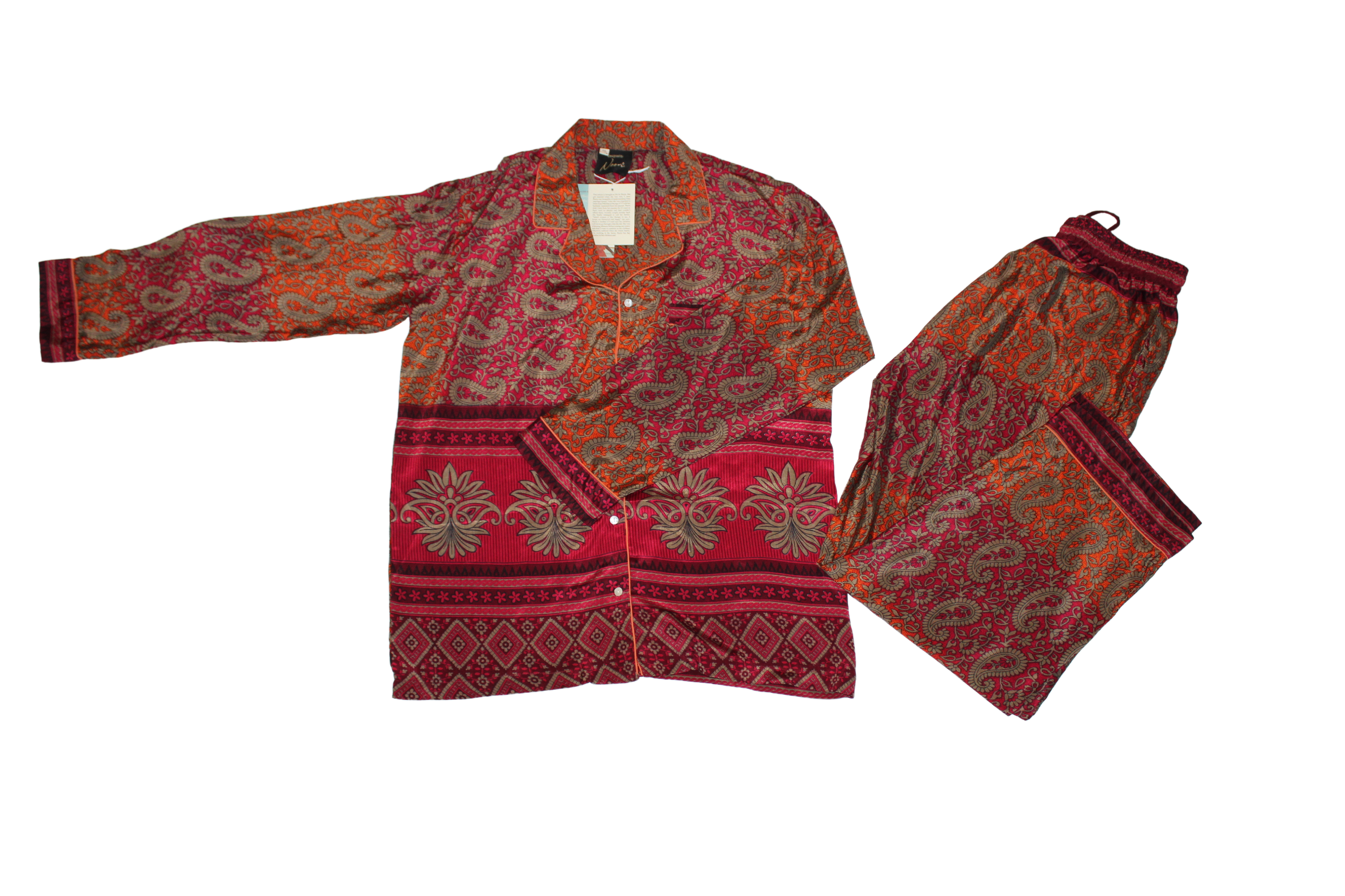 Upcycled Sari Loungewear Sets-XS/S